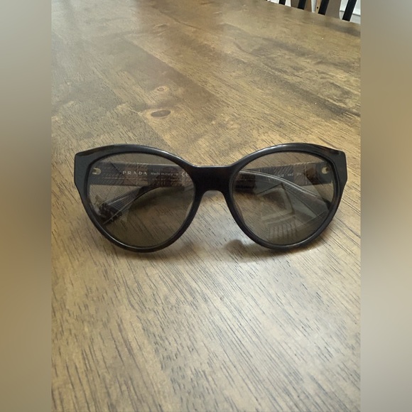 Prada Oversized Cat Eye Sunglasses Gradient main image 9